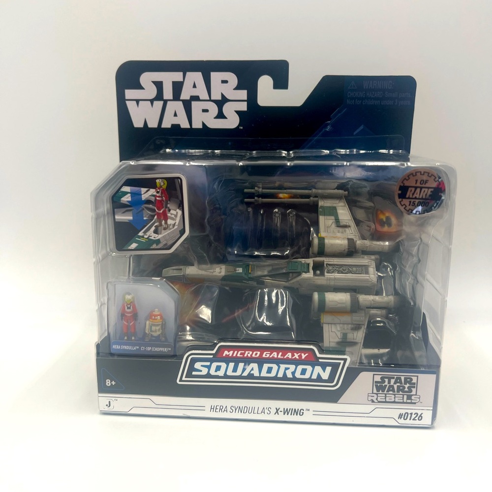 Star Wars Micro Galaxy Squadron #0126 Hera Syndulla’s X-Wing Rare 1 of 15,000